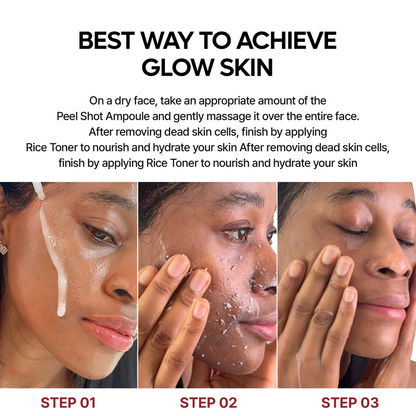 Peel Shot Glow Rice Ampoule